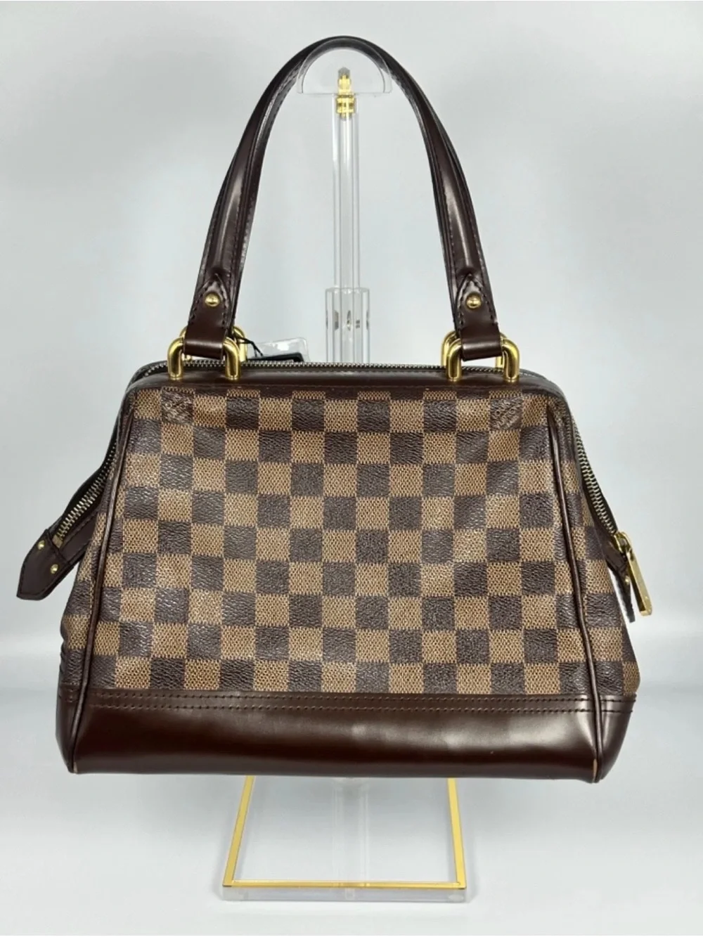 Louis Vuitton Damier Ebene Knightsbridge Top Handle Handbag
